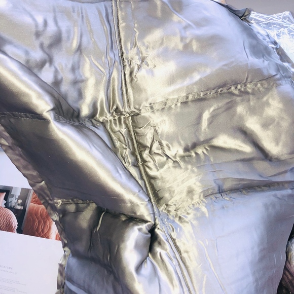 Donna Karan 100% quilted Silk Standard/Queen MOSS sham - Picture 4 of 14